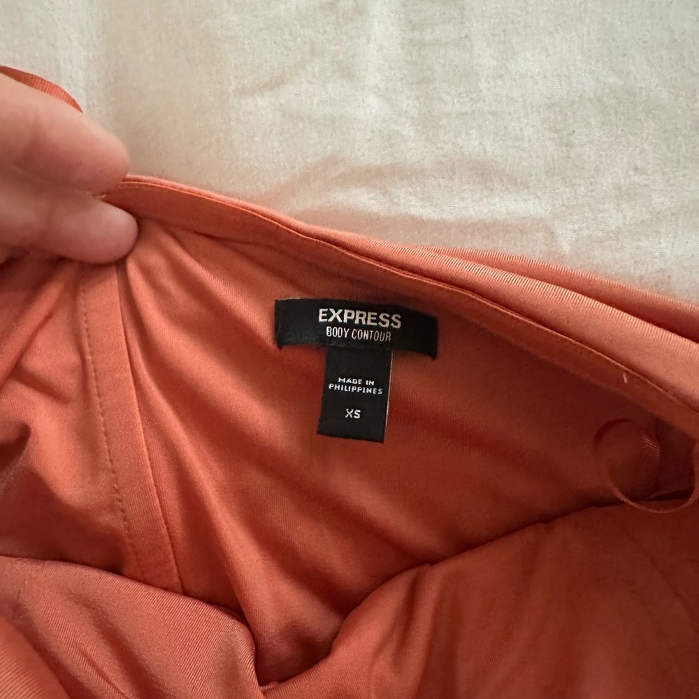 Express Rust Crop Top - Picture 2 of 2